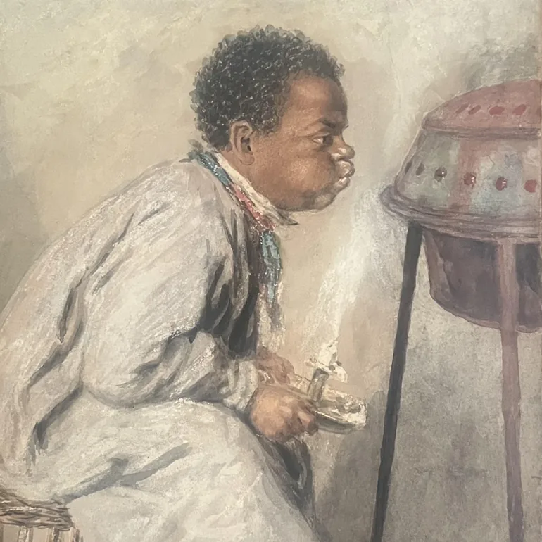 Portrait of William Henry Hunt OWS