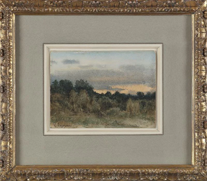 Henri-Joseph Harpignies - L'Aube