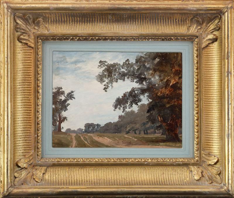 George Garrard, ARA - Hyde Park from the artist’s painting room window at Knightsbridge, 1793