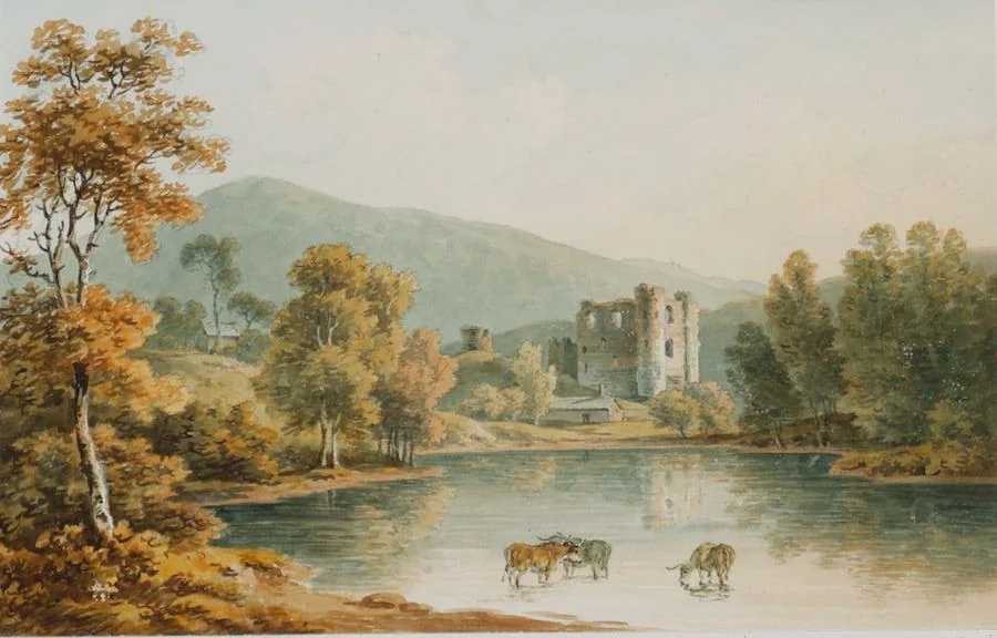 John ‘Warwick’ Smith - Clun Castle, Shropshire