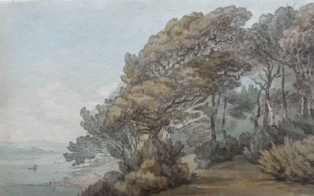 John White Abbott - Nutwell: the grounds of Nutwell Court, Devon