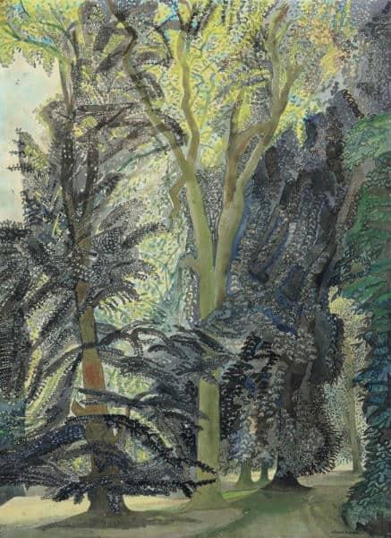 Edward Bawden RA - Trees, Audley End