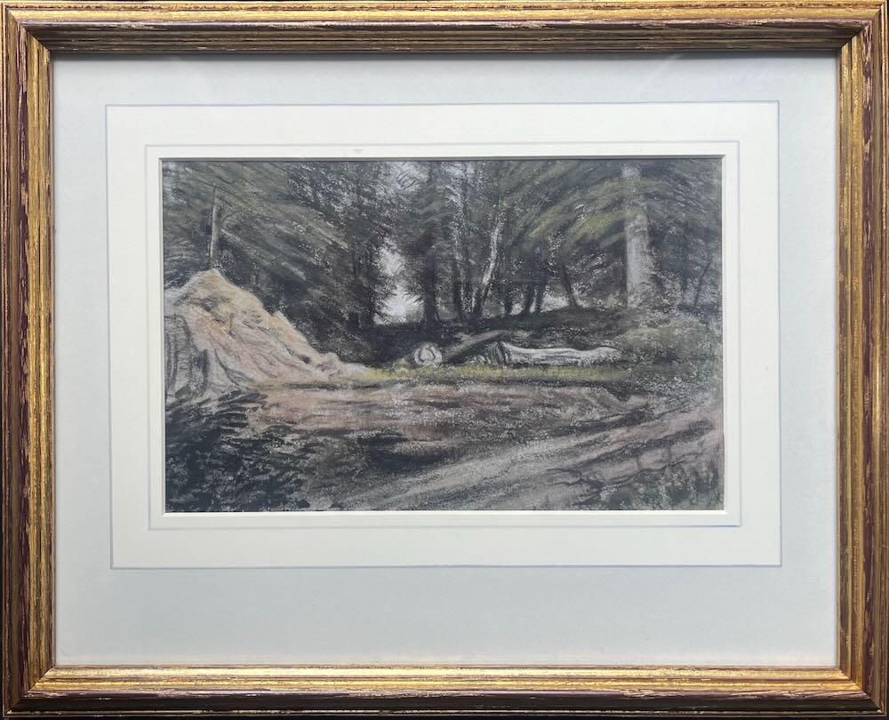 Dr William Crotch - Trees in Kensington Gardens, 1822