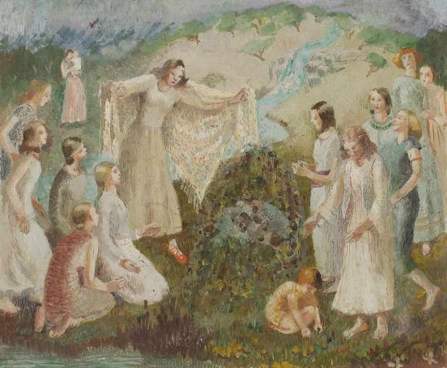 Evelyn Dunbar - Shall we gather by the river