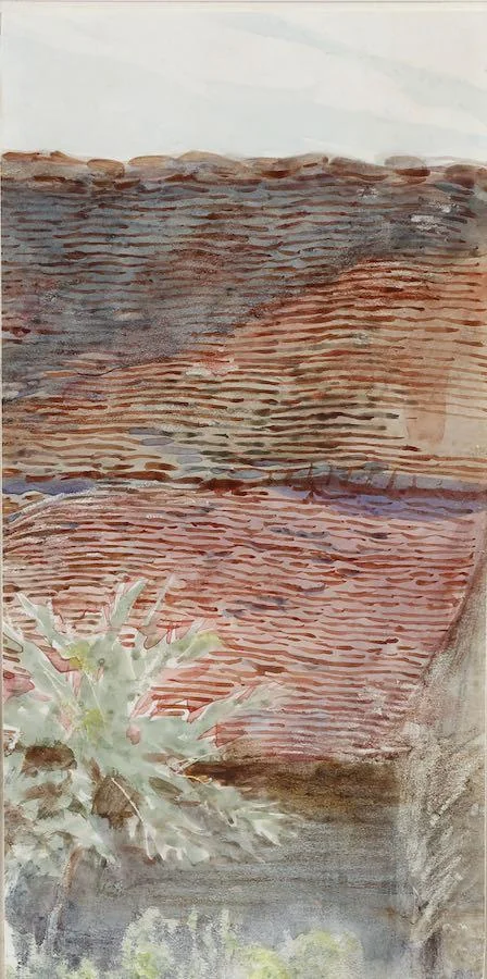 Helen Allingham, RWS - A roof at Broadstairs, Kent