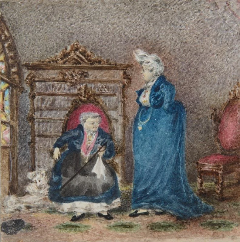 Lady Emily Dundas - The Ladies of Llangollen at Plas Newydd