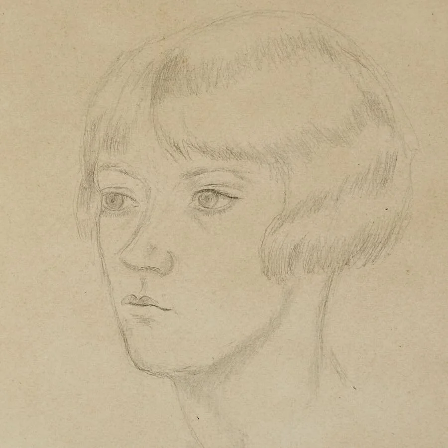 Nina Hamnett - Portrait of a lady