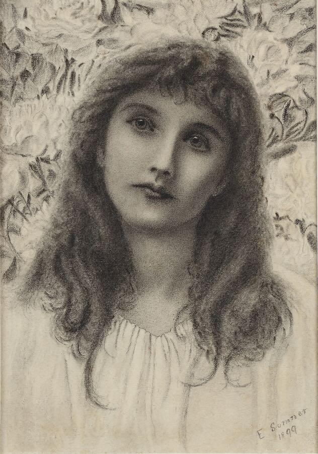 Elizabeth Lily Sumner - Portrait of a girl