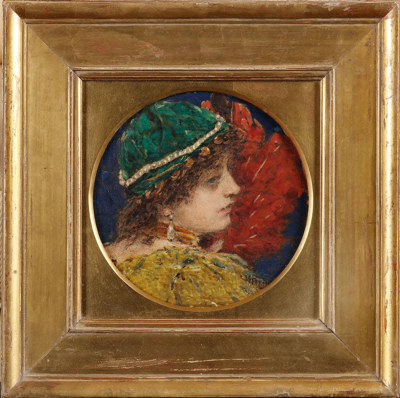 Mary Perrin (Irish fl.) - The Flamingo Fan